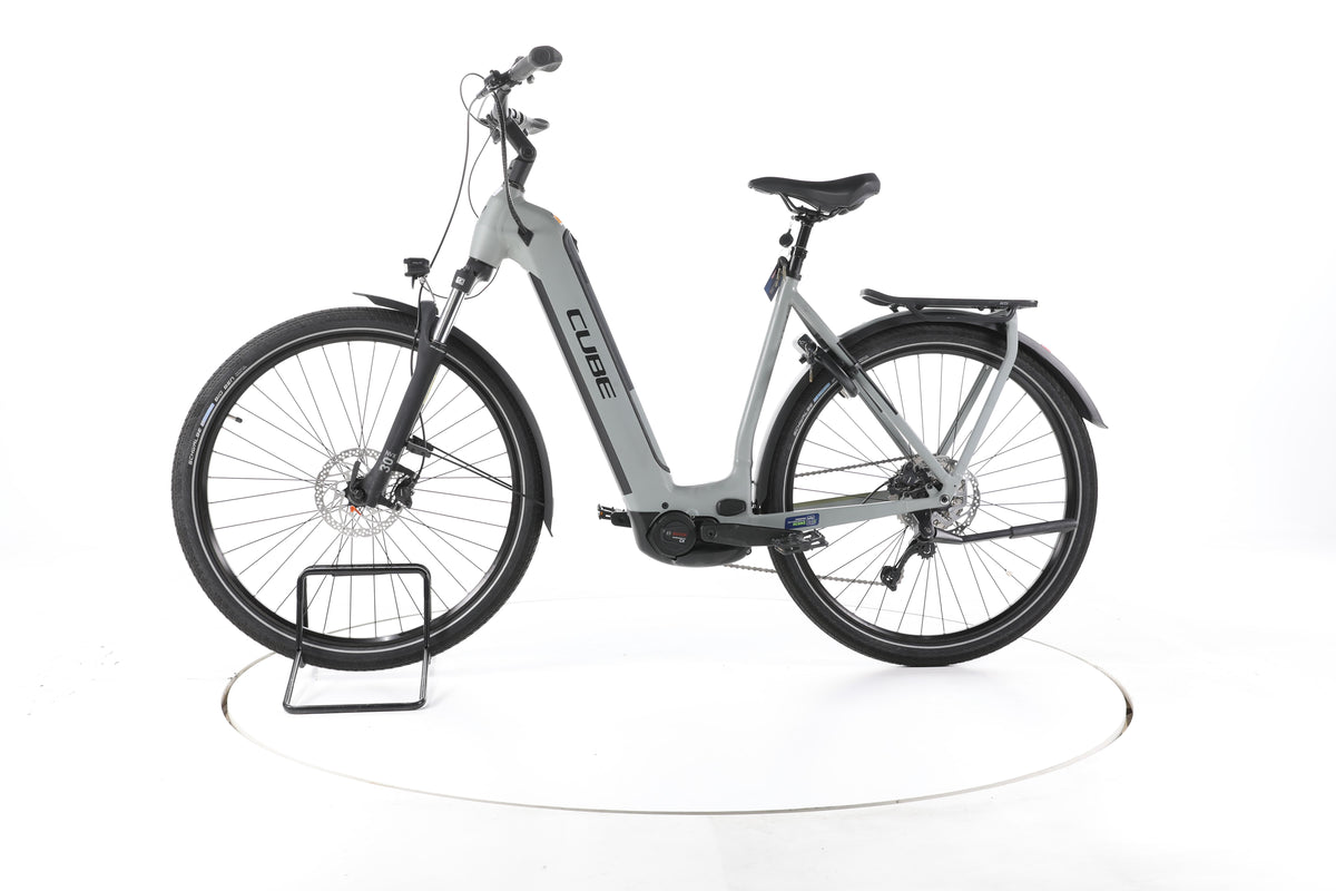 Cube Kathmandu Hybrid ONE 750 / Easy Entry 58 cm / L / swampgrey´n´black Trekking E-Bike Tiefeinsteiger - Image 7