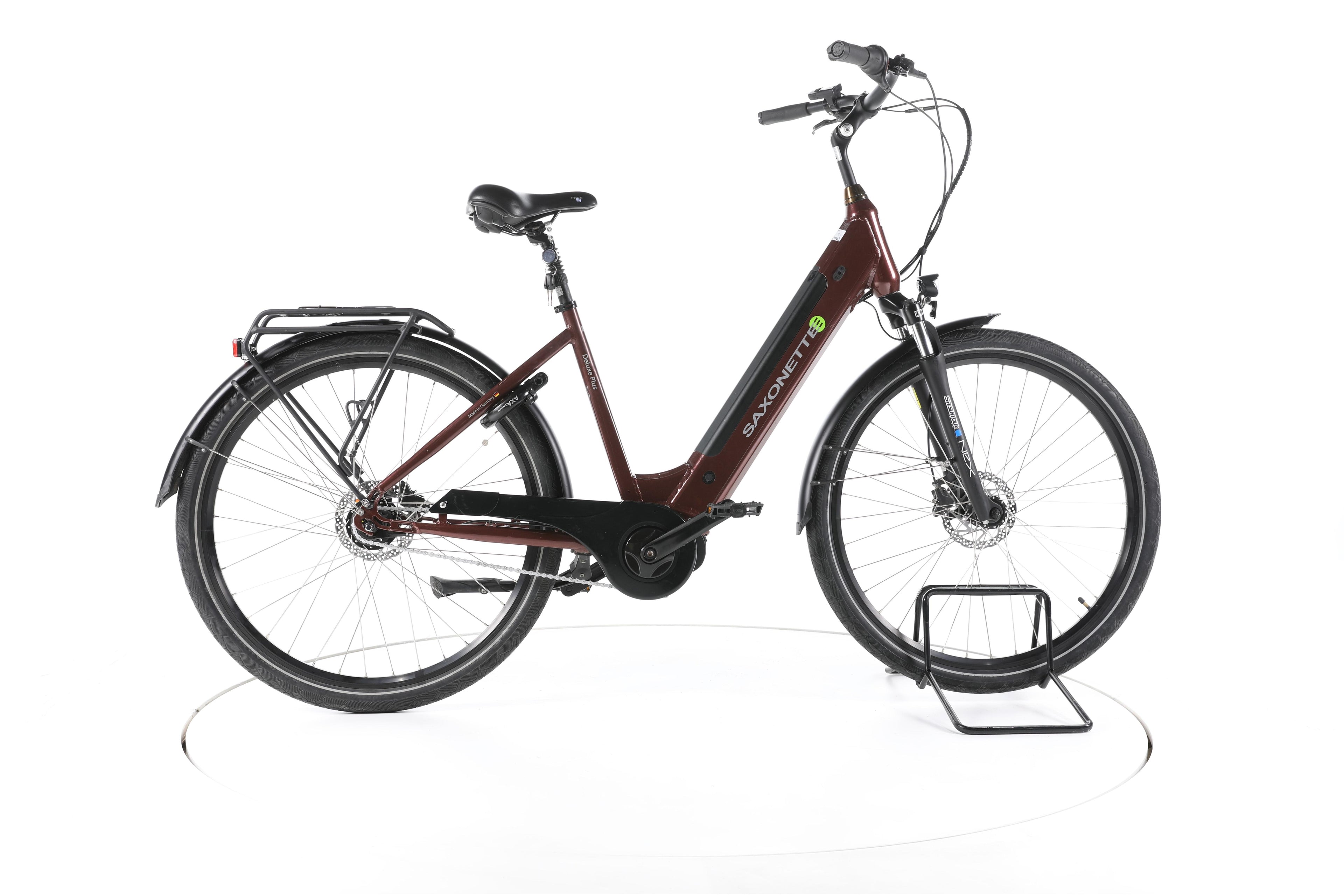 Saxonette Deluxe Plus City E-Bike Tiefeinsteiger - Image 1
