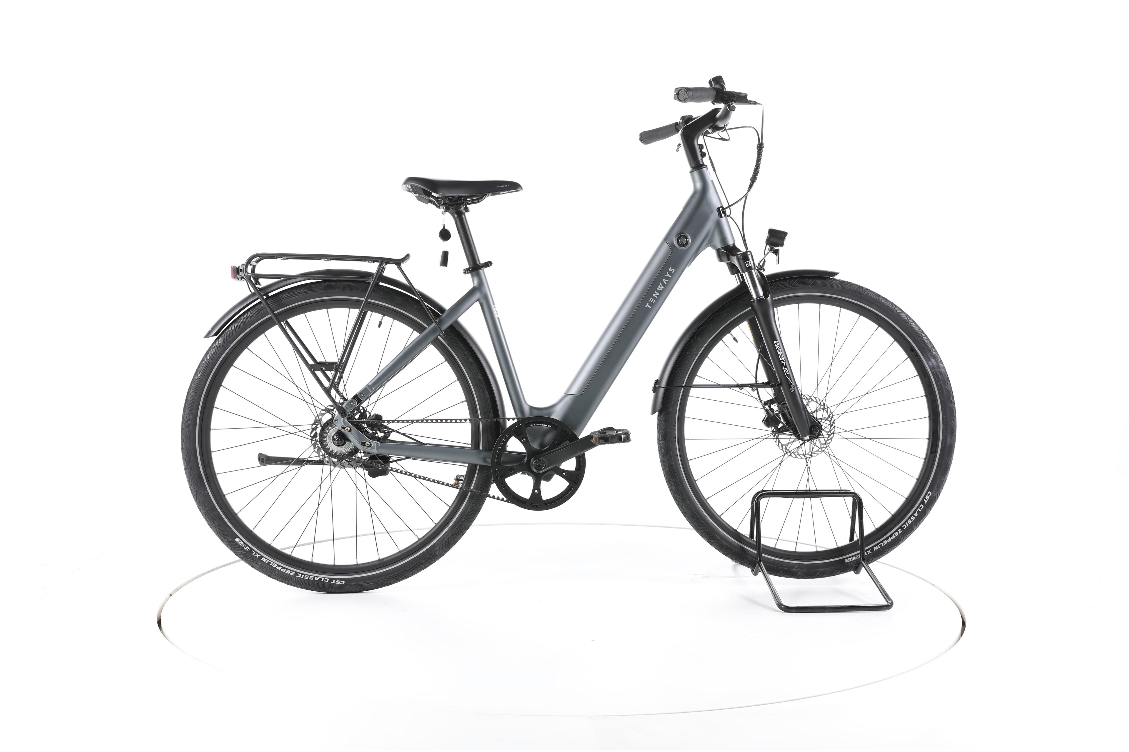 TENWAYS CGO800S City E-Bike Tiefeinsteiger - Image 1