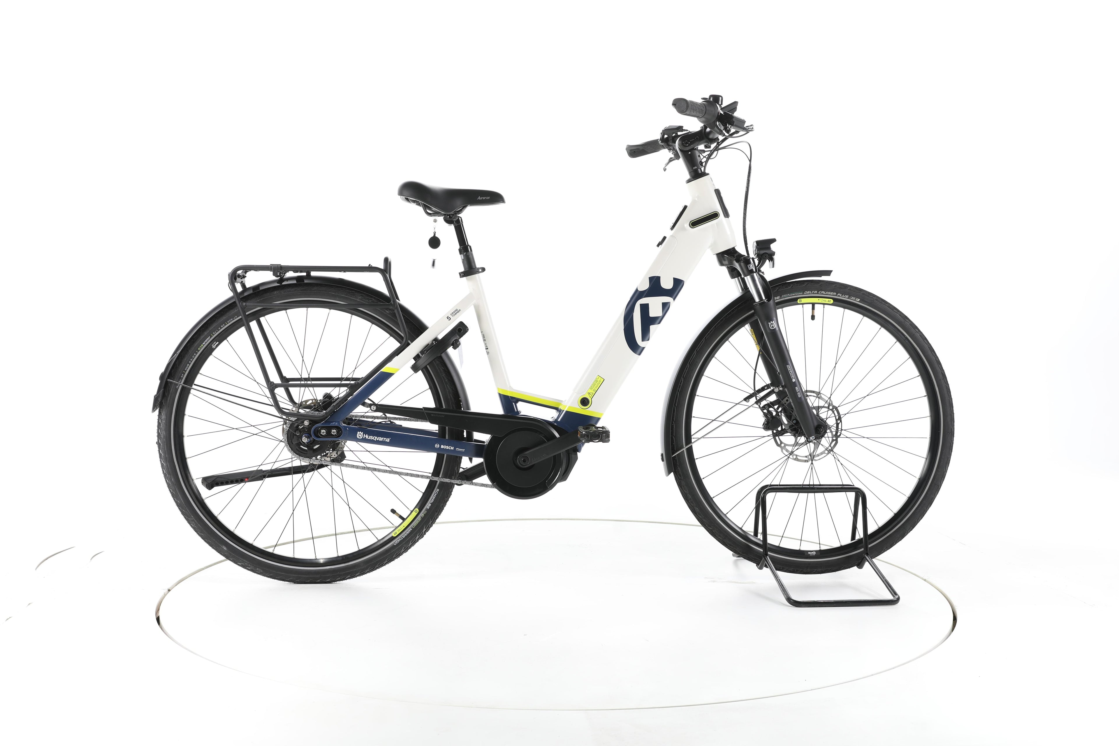 Husqvarna E-Bicycles Grand Towner 5 CB City E-Bike Tiefeinsteiger 2023 - Image 1