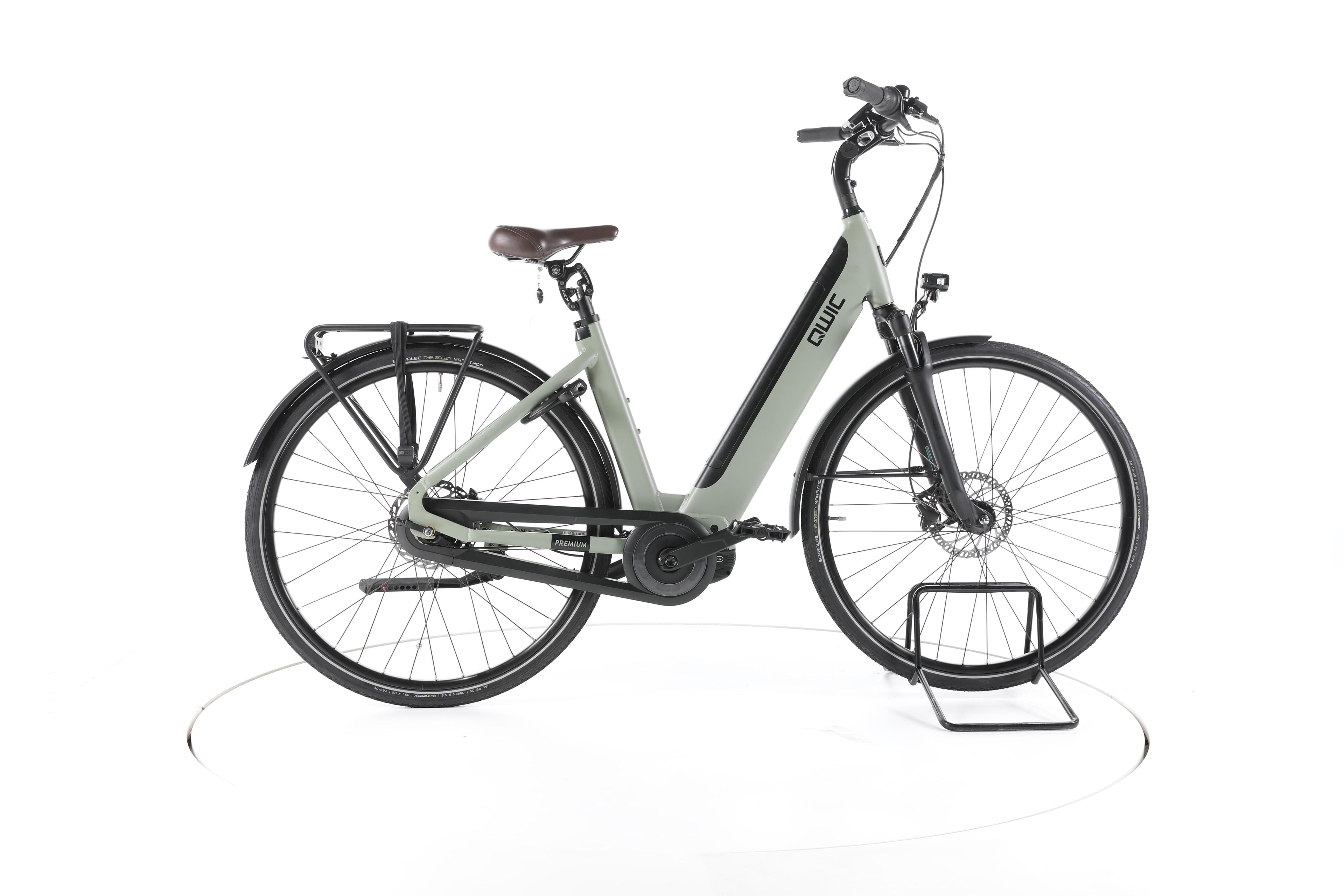 QWIC Premium I MN8+C City E-Bike Tiefeinsteiger - Image 1