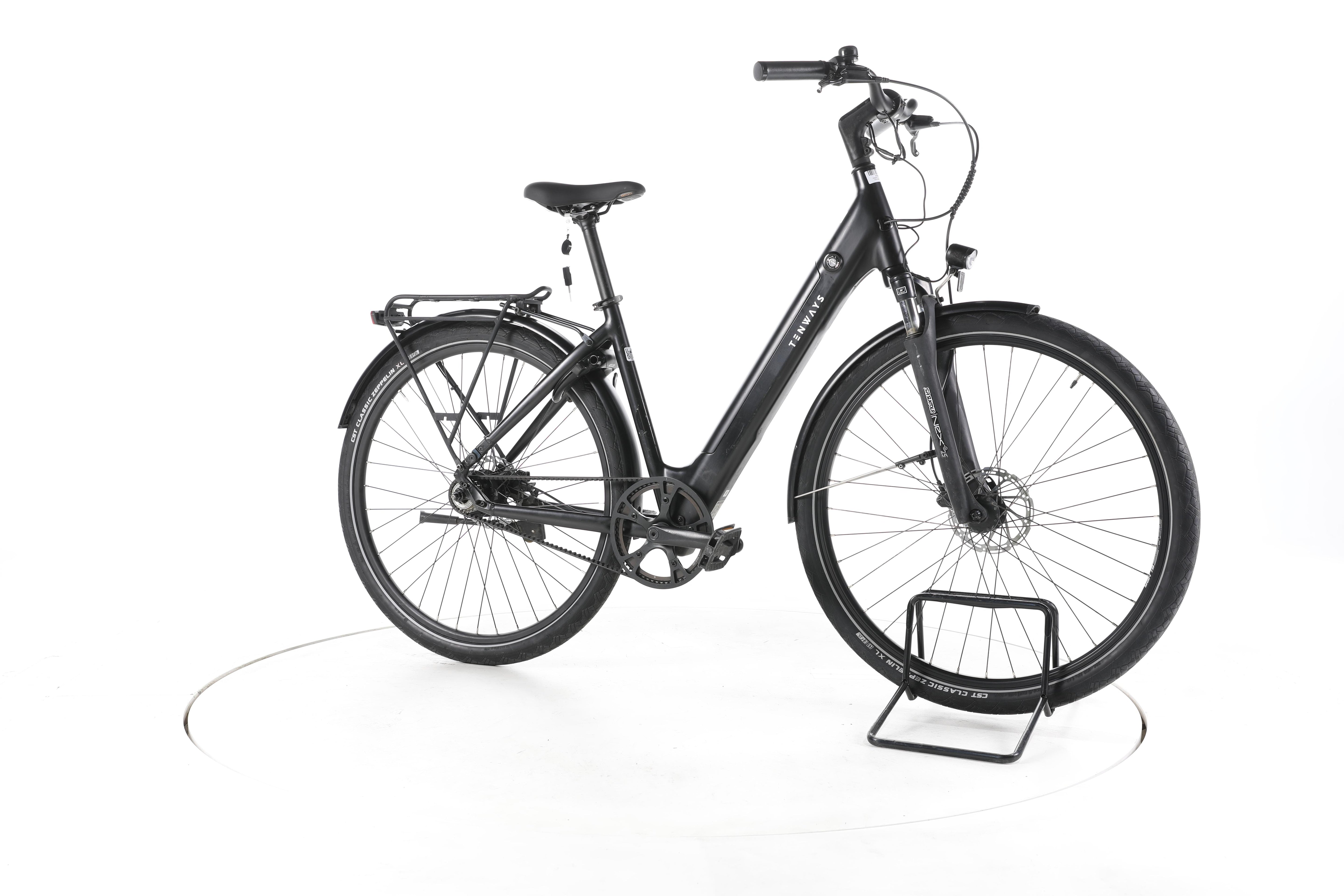 TENWAYS CGO800S City E-Bike Tiefeinsteiger - Image 2