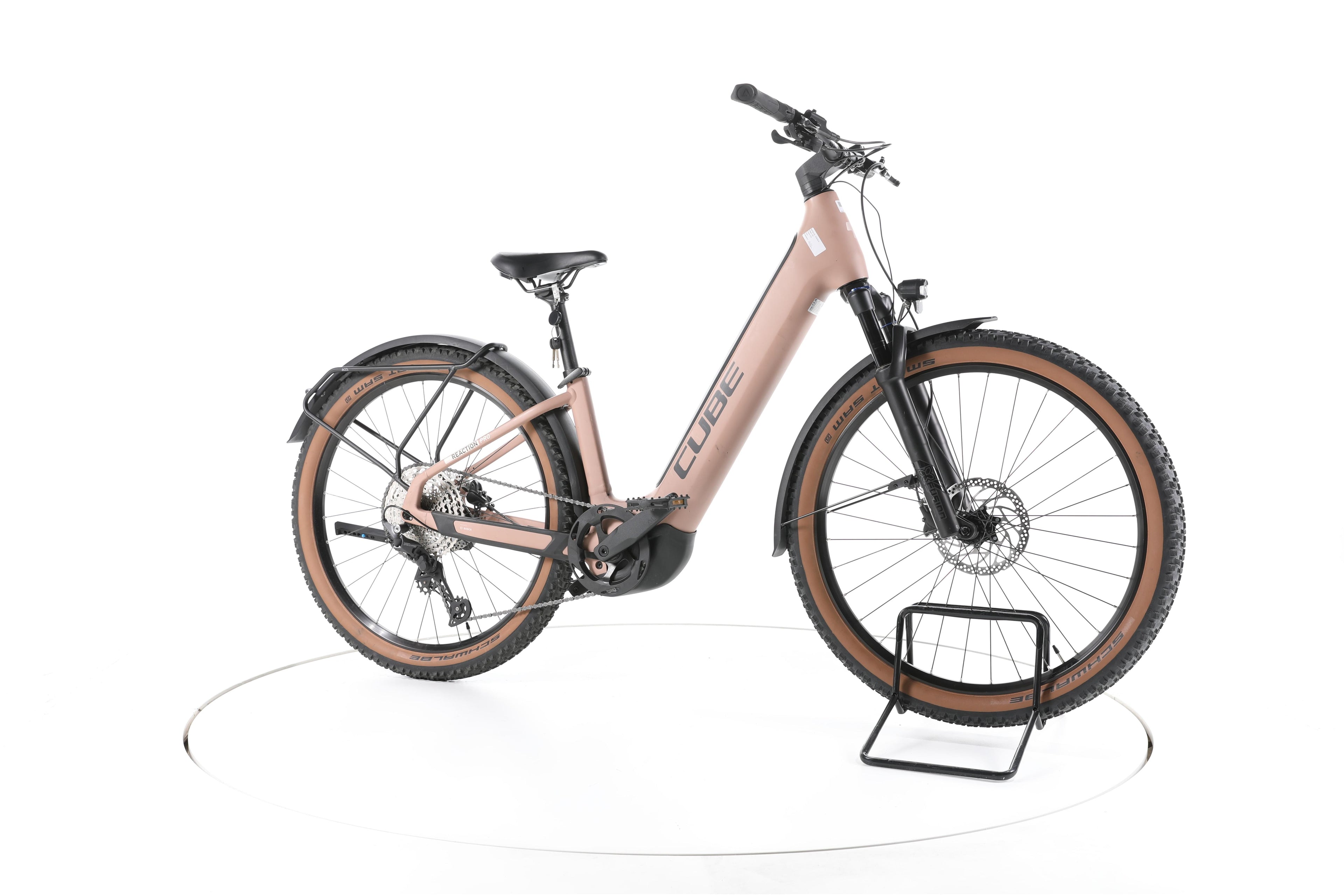 Cube Reaction Hybrid Pro Allroad Trekking E-Bike Tiefeinsteiger 2023 - Image 2