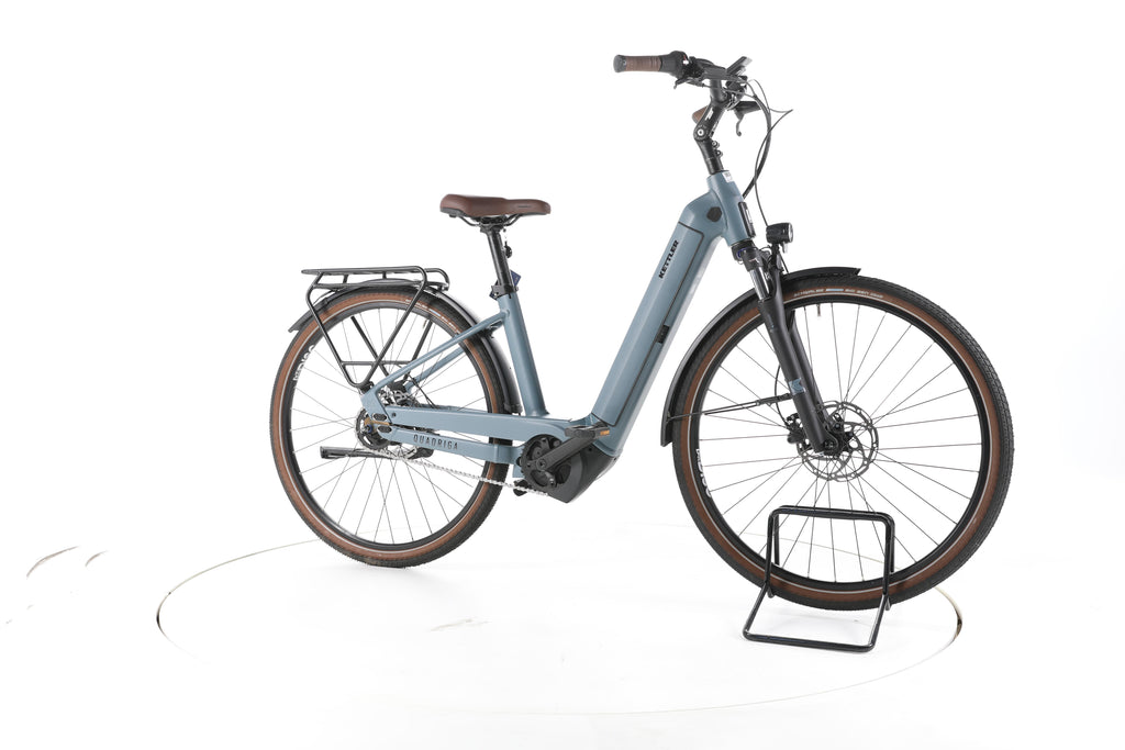 Kettler Quadriga P5 FL, BLAU, 43 cm City E-Bike Tiefeinsteiger - Image 2