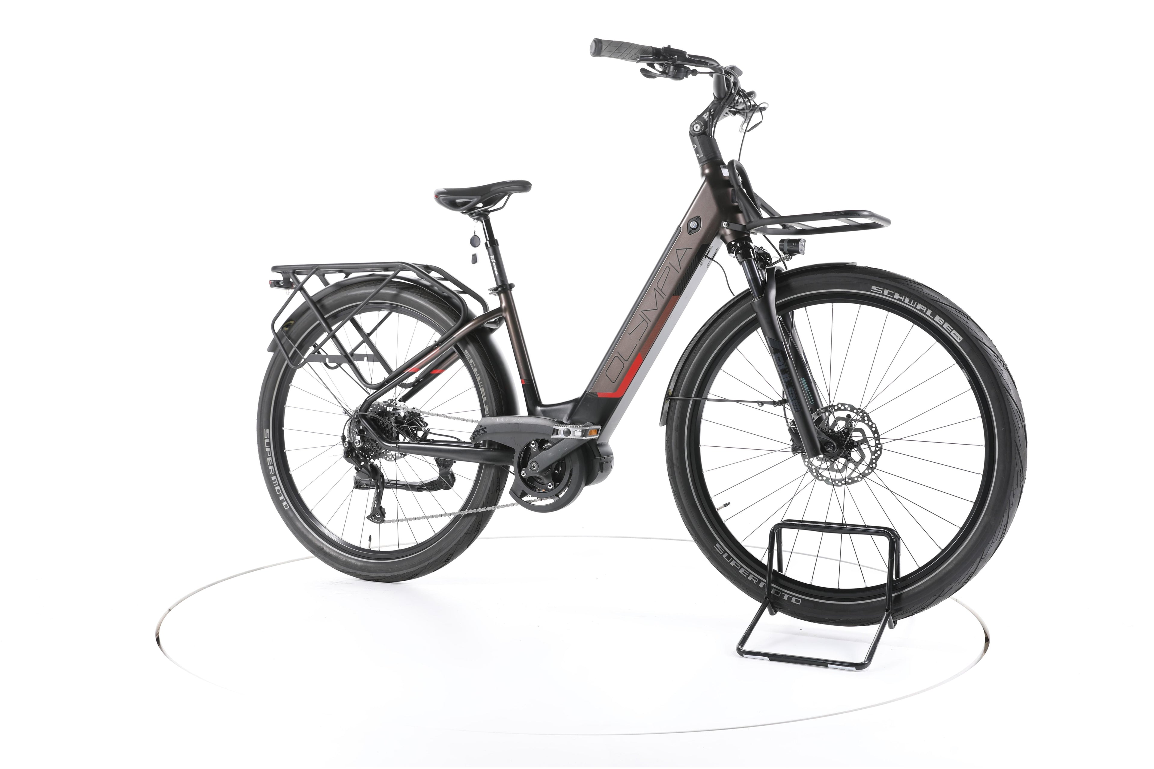 Olympia Super Magnum Trekking E-Bike Tiefeinsteiger 2023 - Image 2