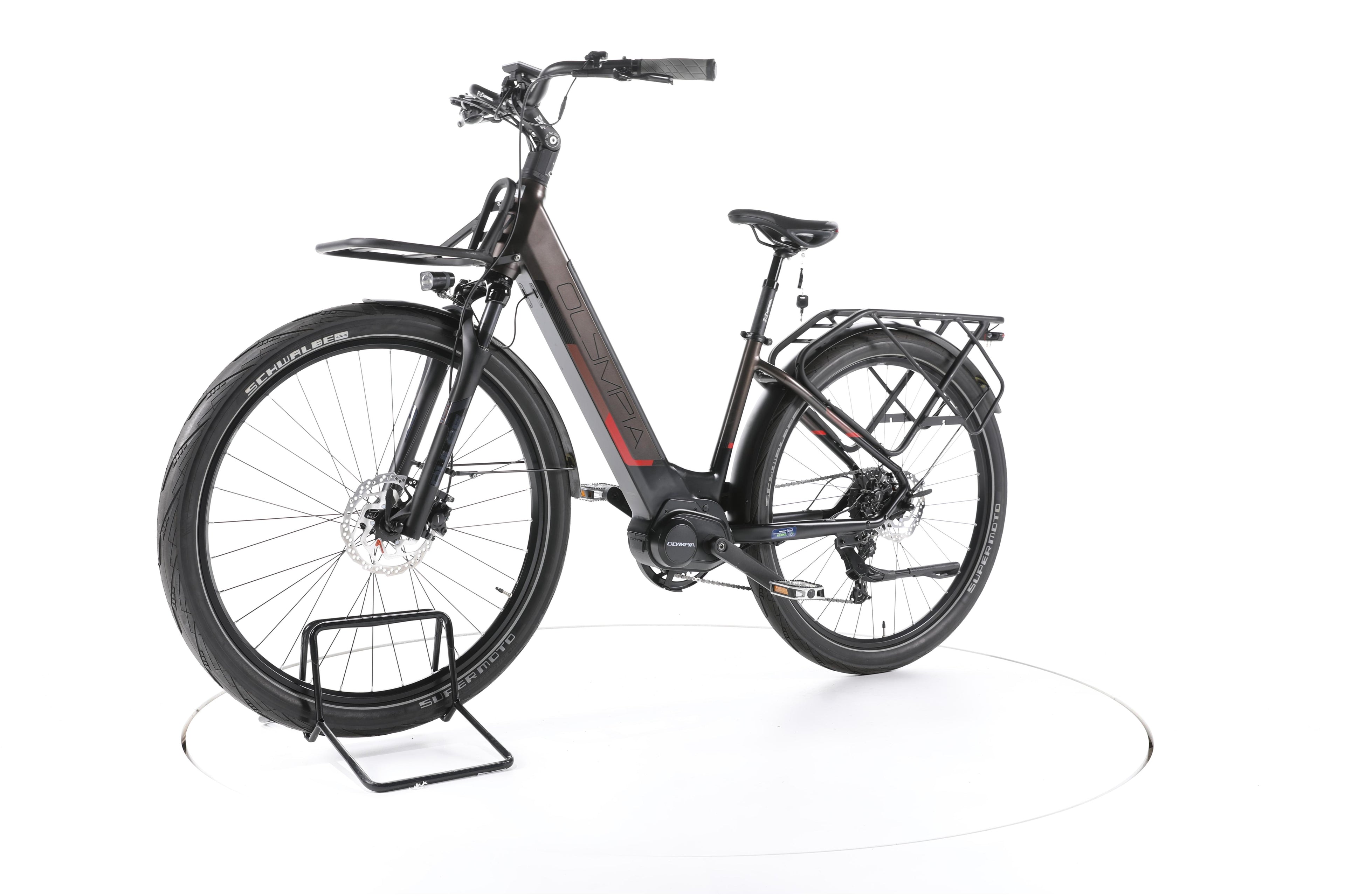 Olympia Super Magnum Trekking E-Bike Tiefeinsteiger 2023 - Image 6