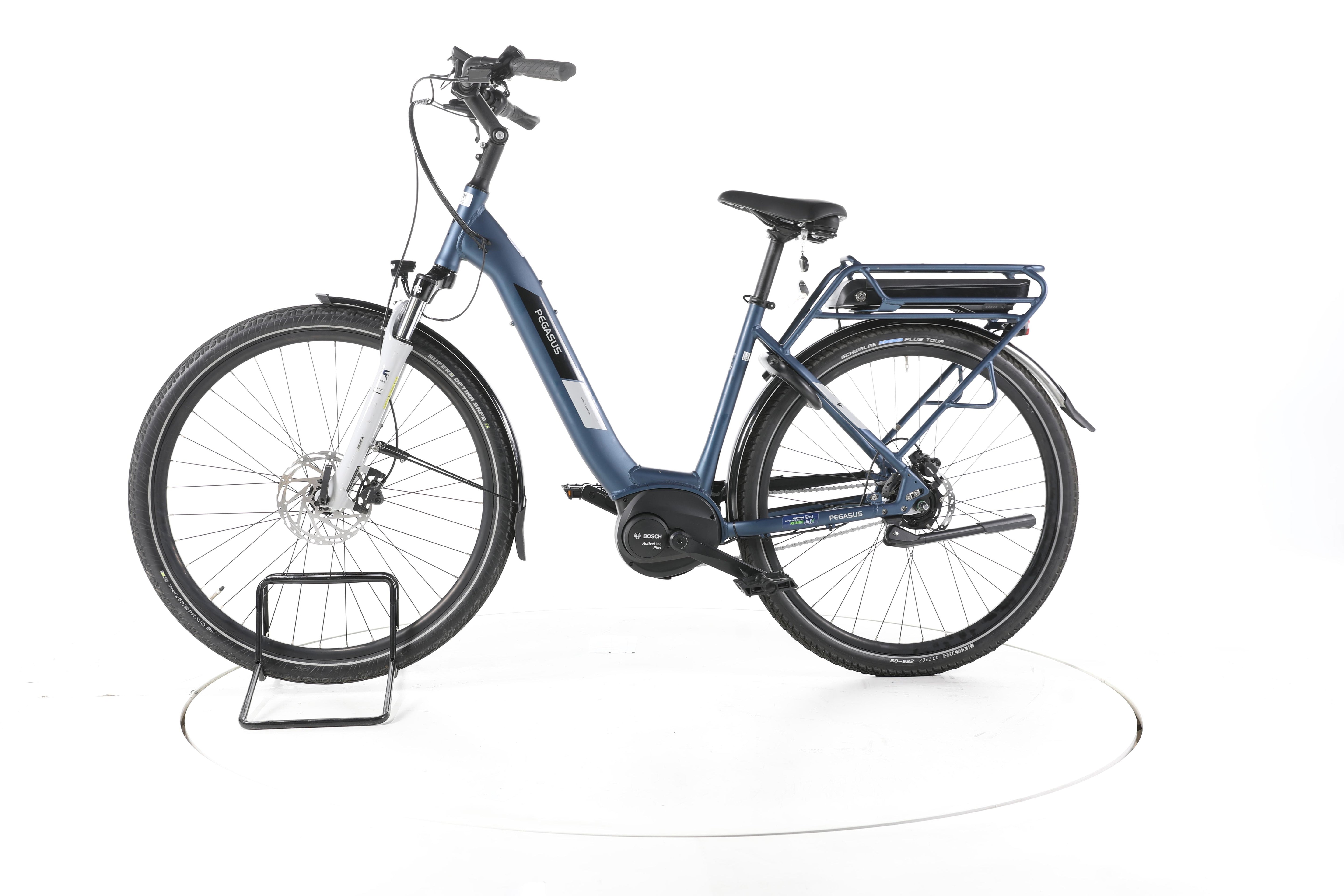 Pegasus SoleroE8 Er28 bl RH-M  GA, blau, 28 City E-Bike Tiefeinsteiger - Image 7