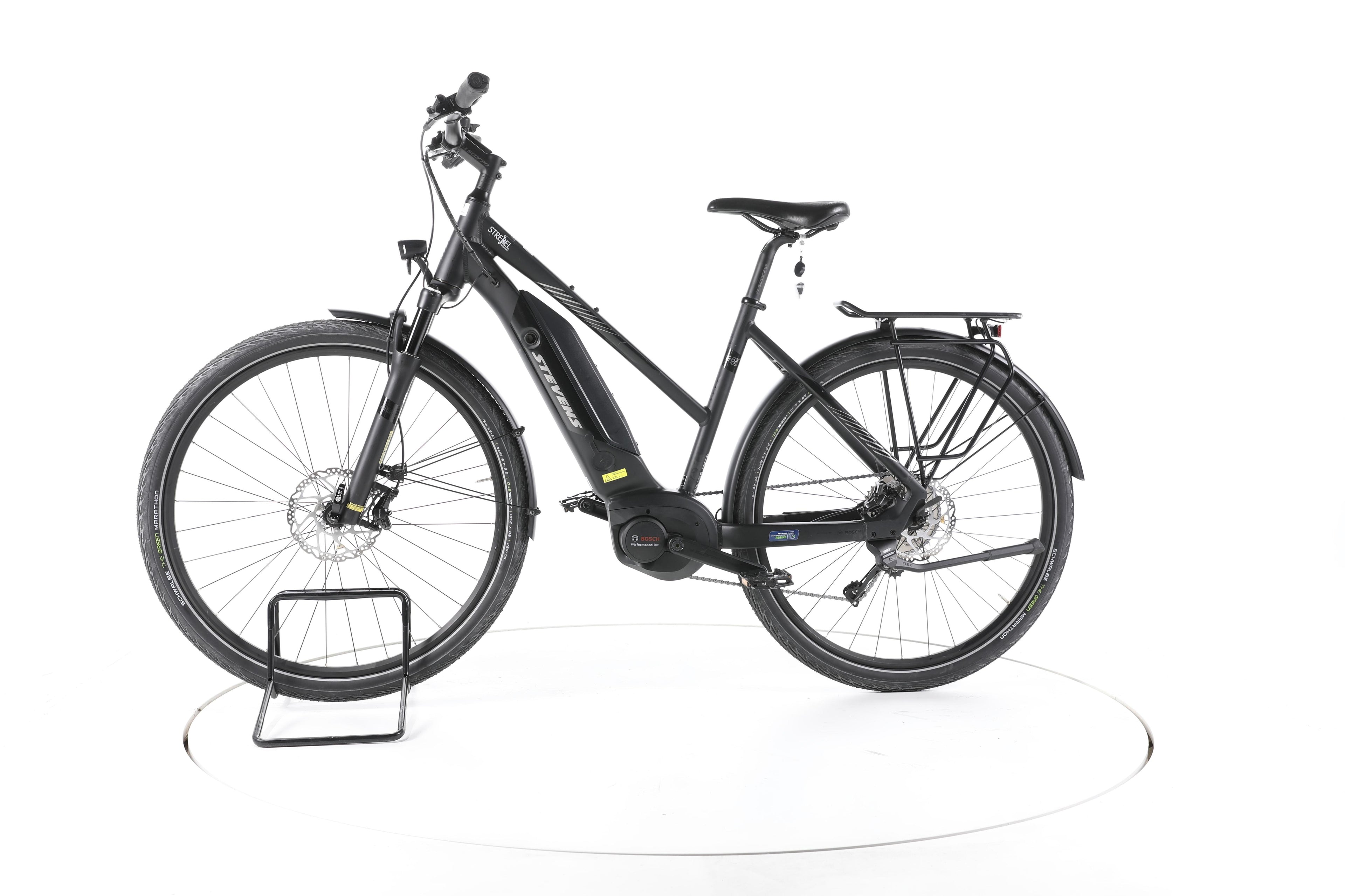 Stevens E-6X Tour Lady, Stealth Black, 50 Trekking E-Bike - Image 7