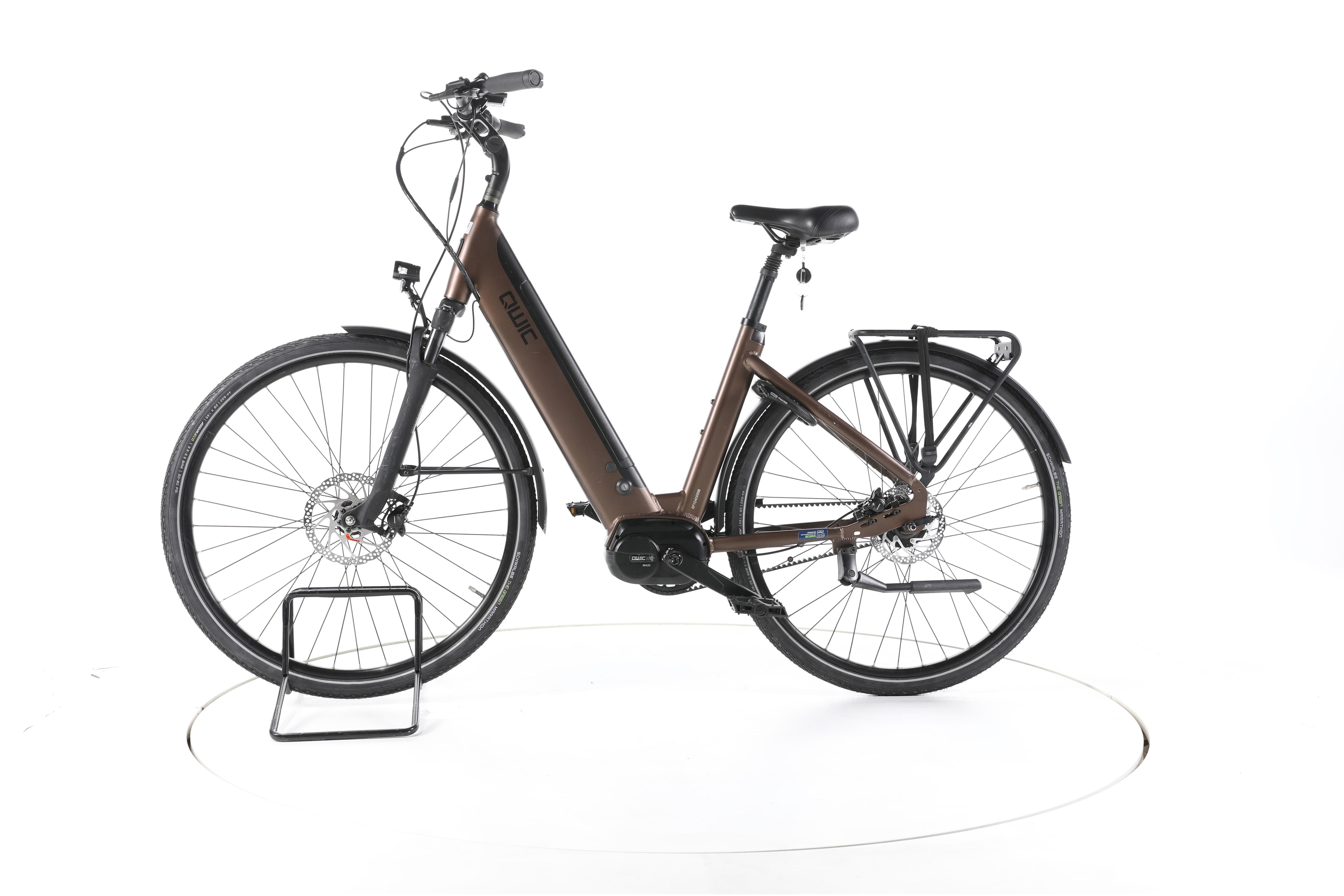 QWIC Premium i MN7+ City E-Bike Tiefeinsteiger - Image 7