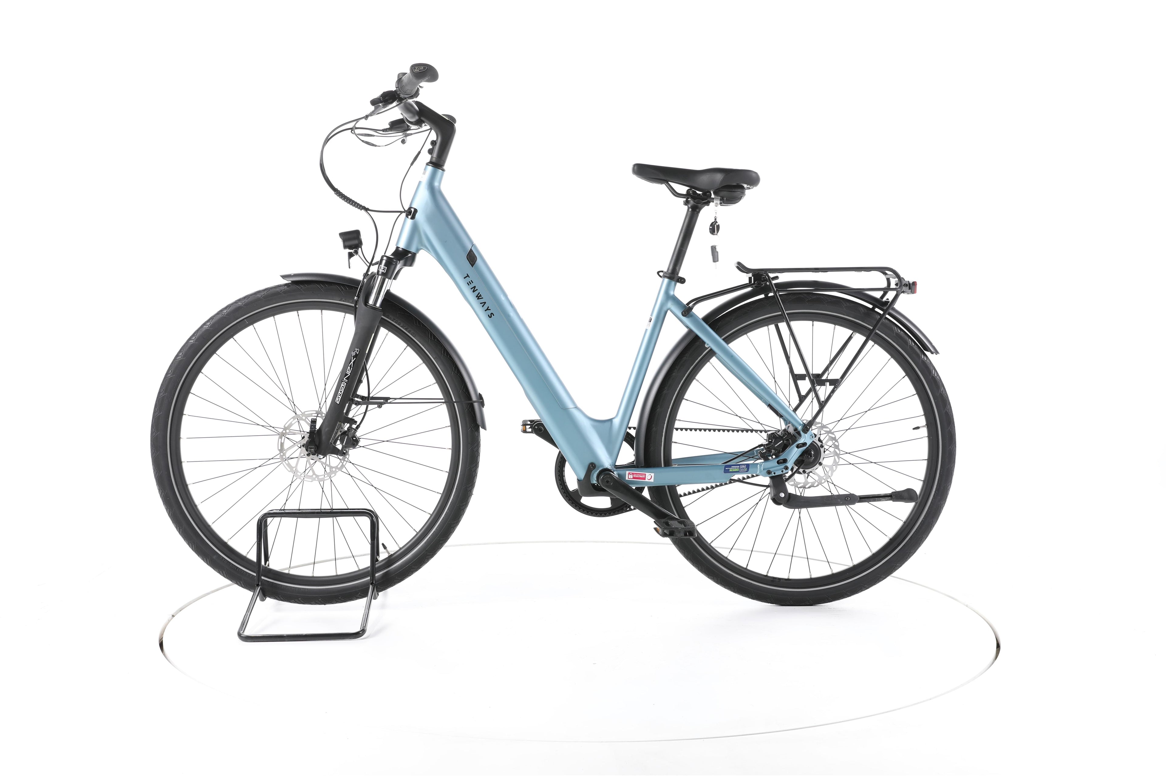 TENWAYS CGO800S City E-Bike Tiefeinsteiger - Image 7