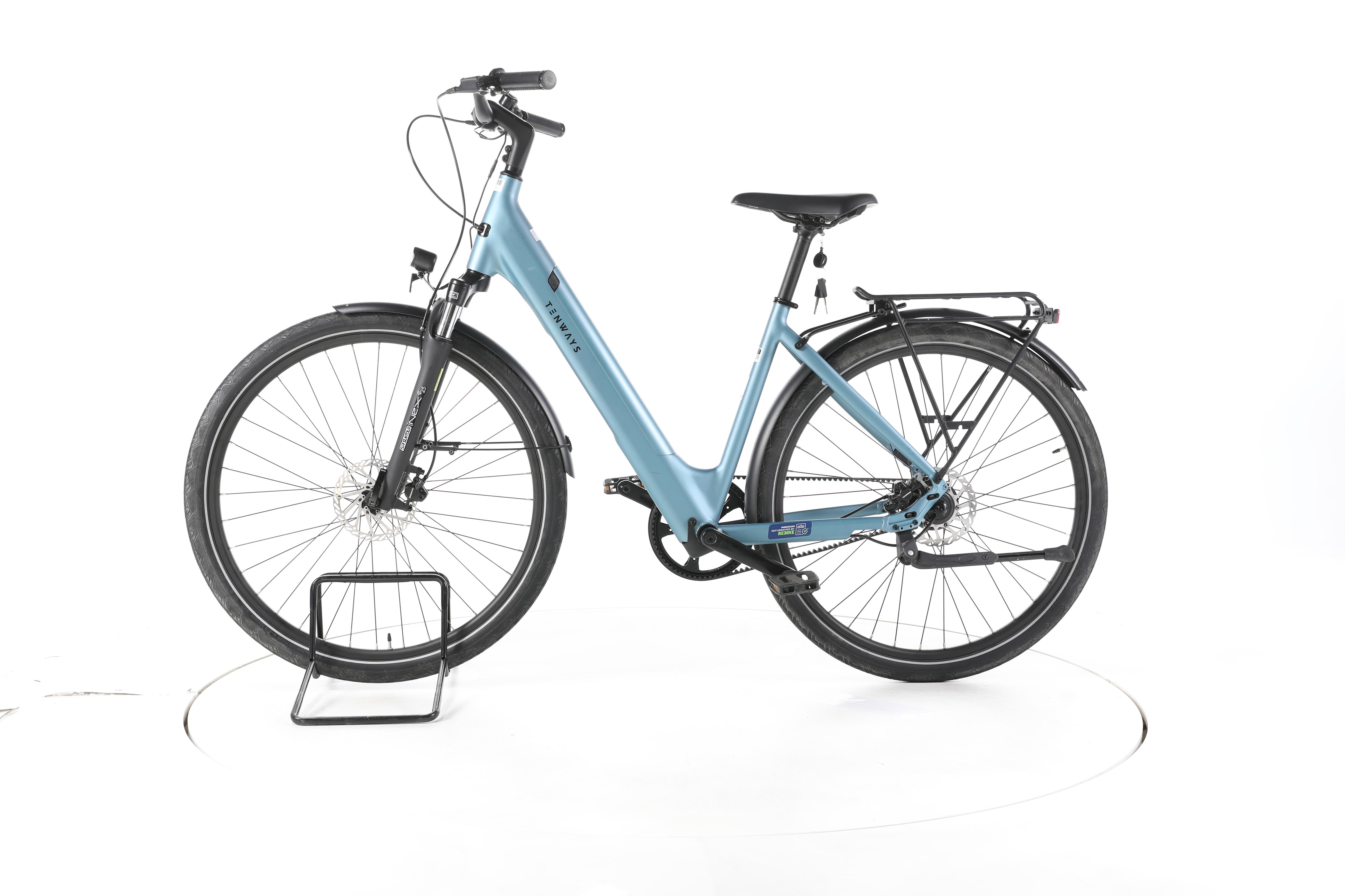 TENWAYS CGO600S City E-Bike Tiefeinsteiger - Image 7