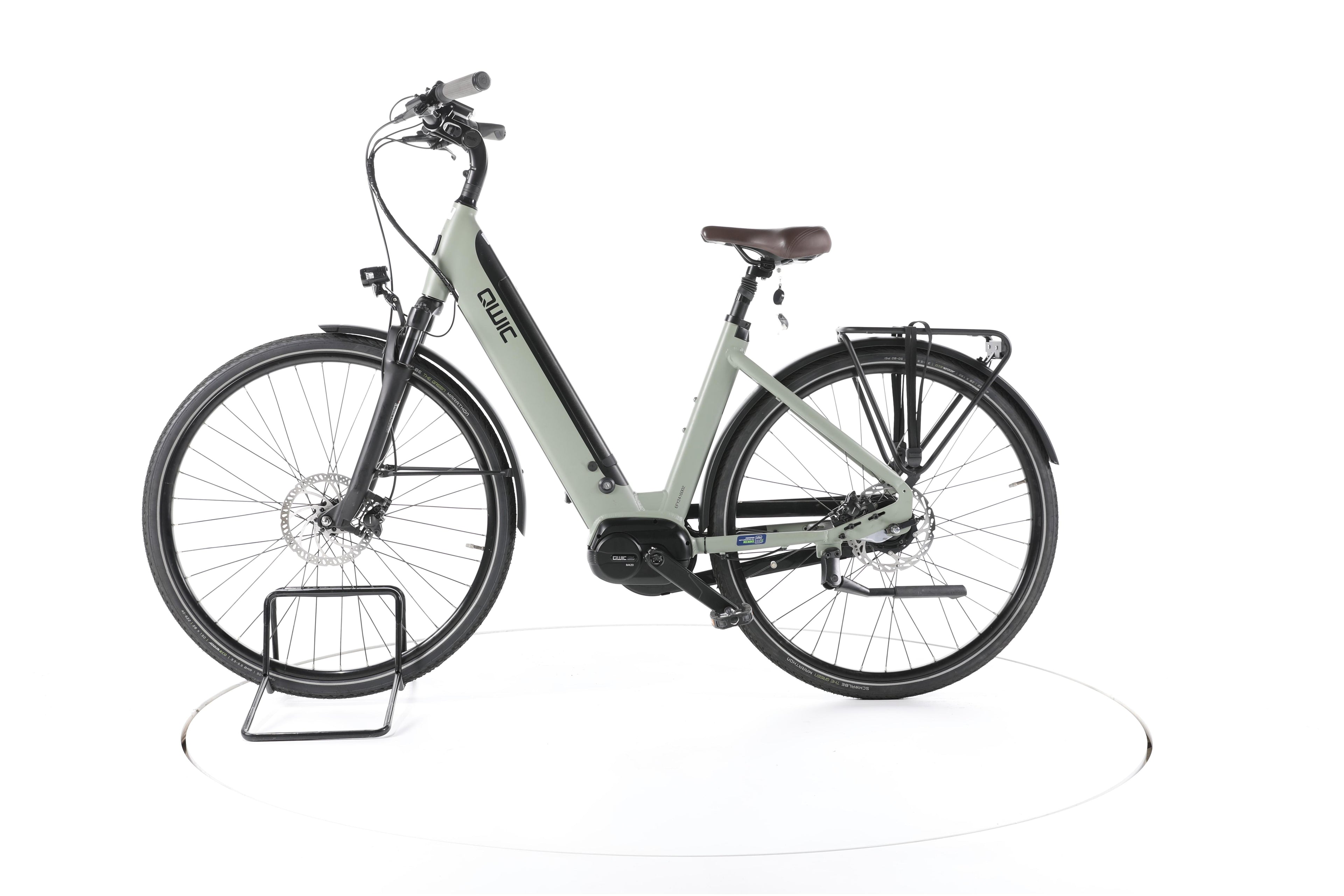 QWIC i MN8+c City E-Bike Tiefeinsteiger - Image 7