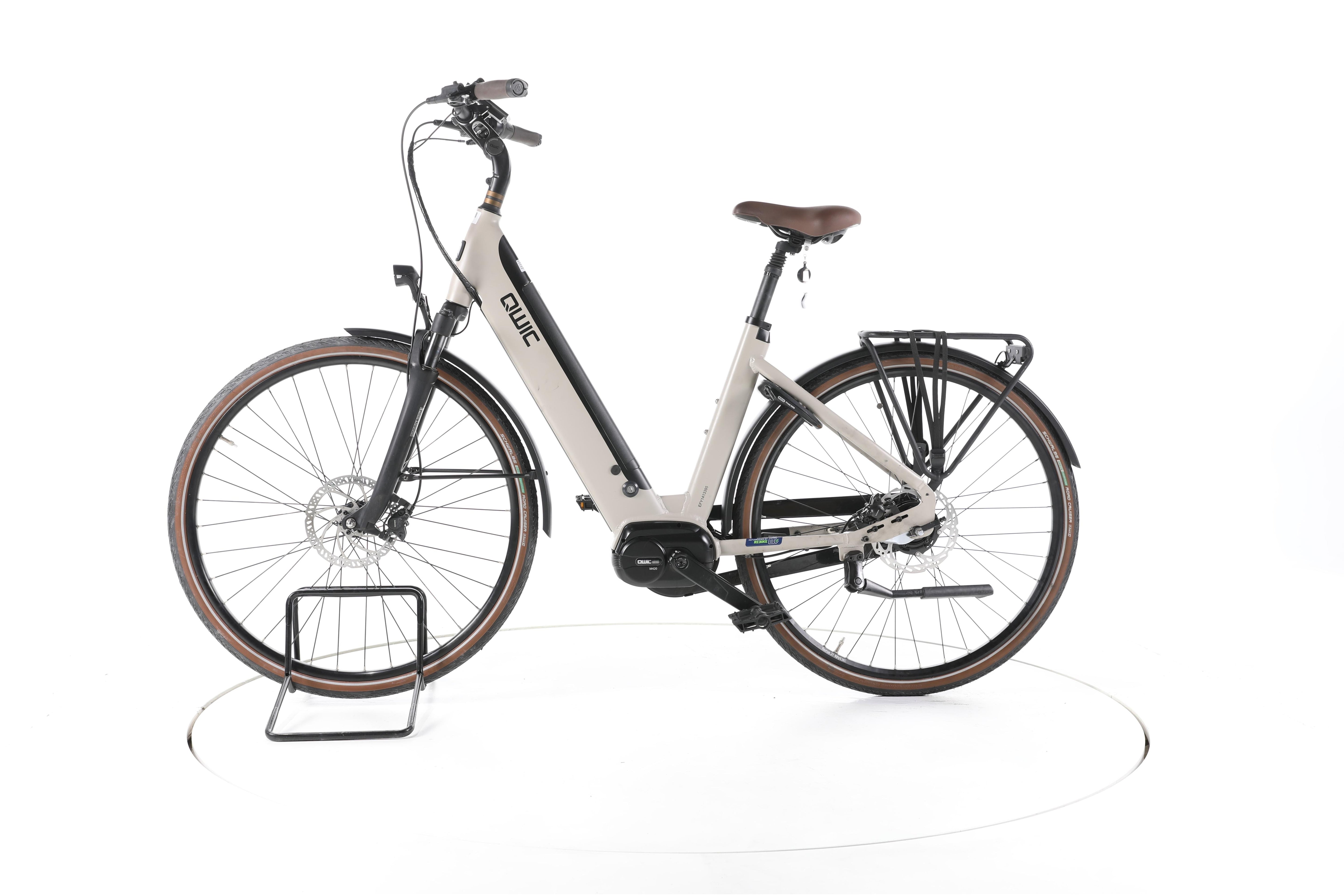 QWIC Premium i MN8+C City E-Bike Tiefeinsteiger - Image 7