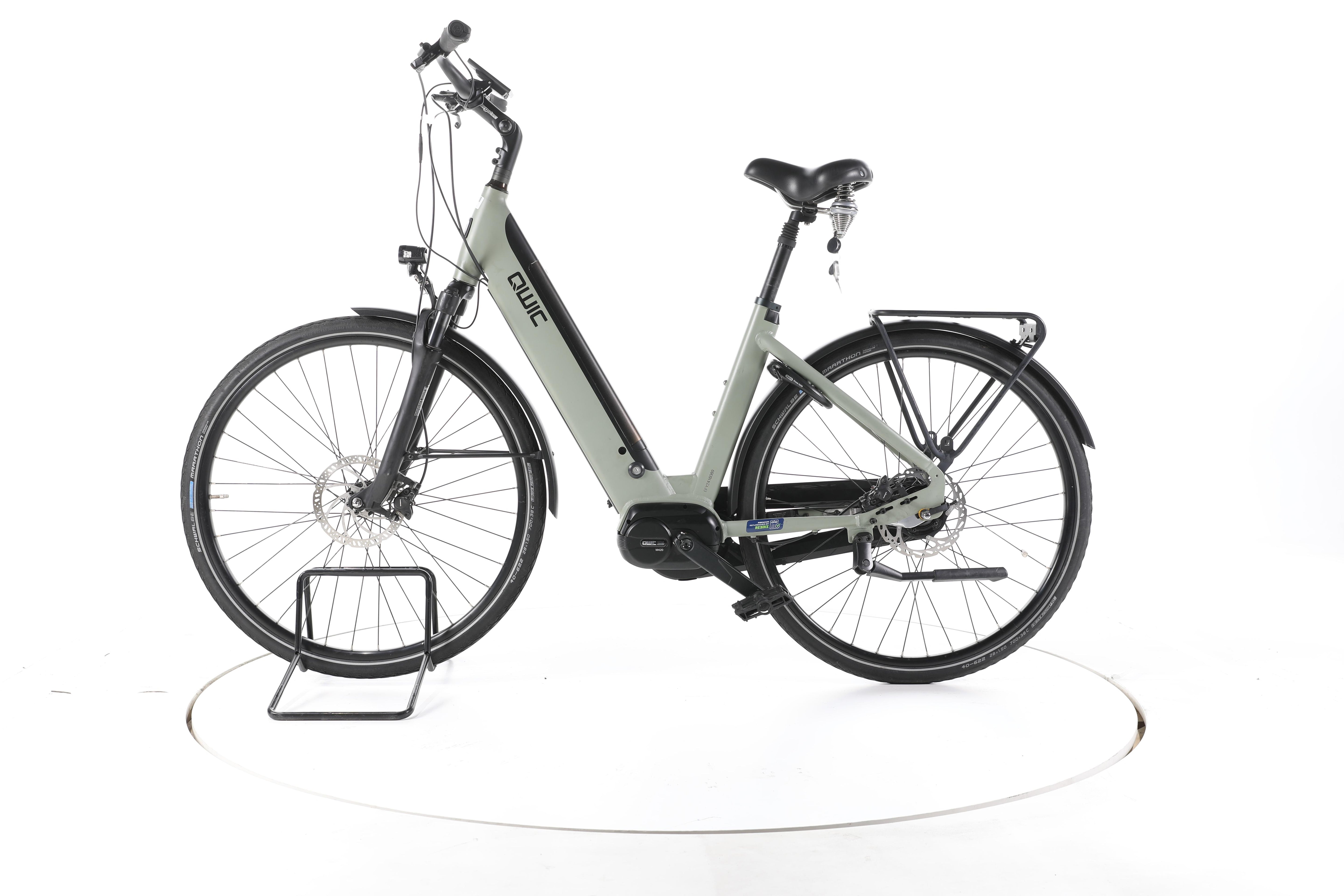 QWIC Premium I MN8+c City E-Bike Tiefeinsteiger - Image 7