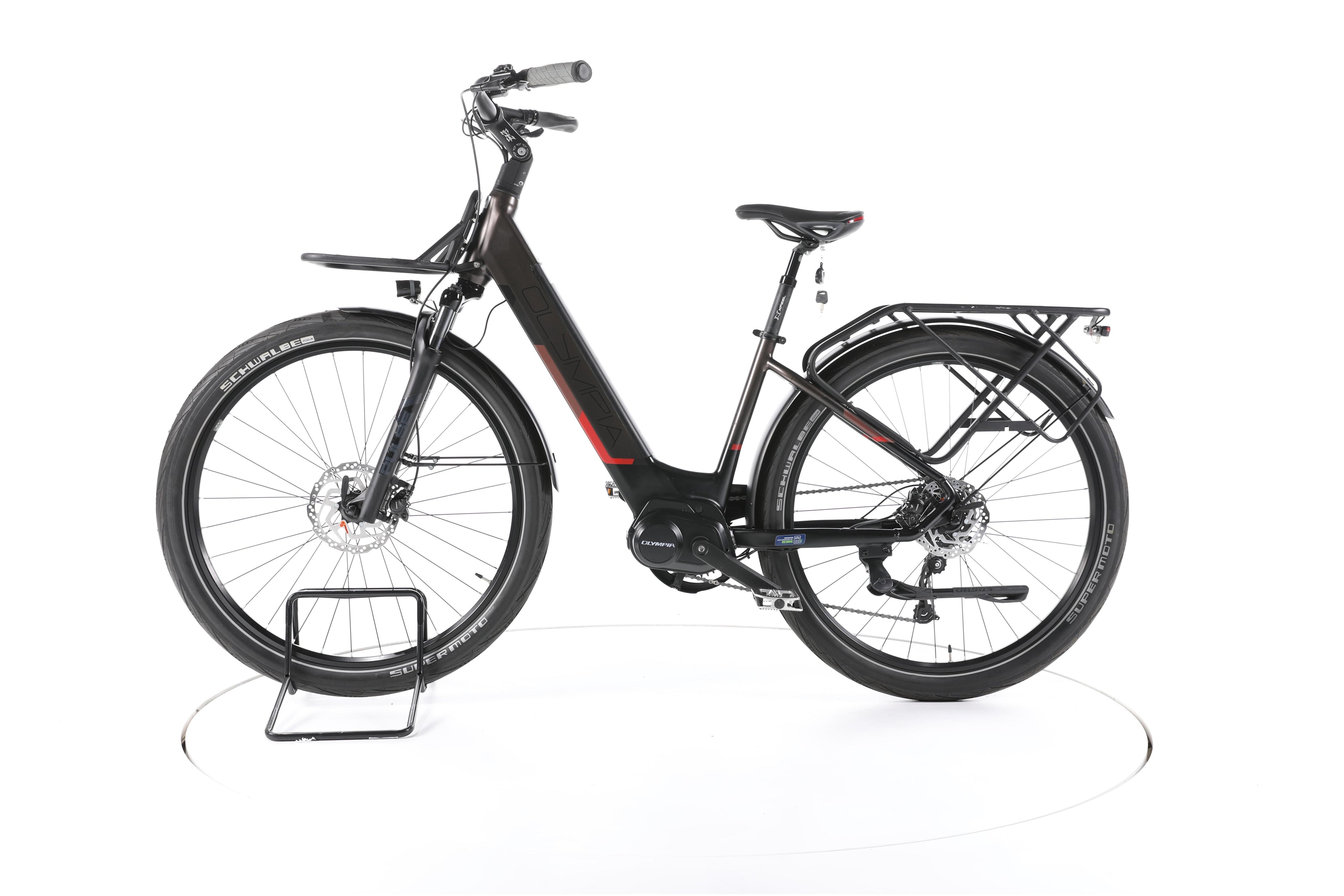 Olympia Super Magnum Trekking E-Bike Tiefeinsteiger 2023 - Image 7