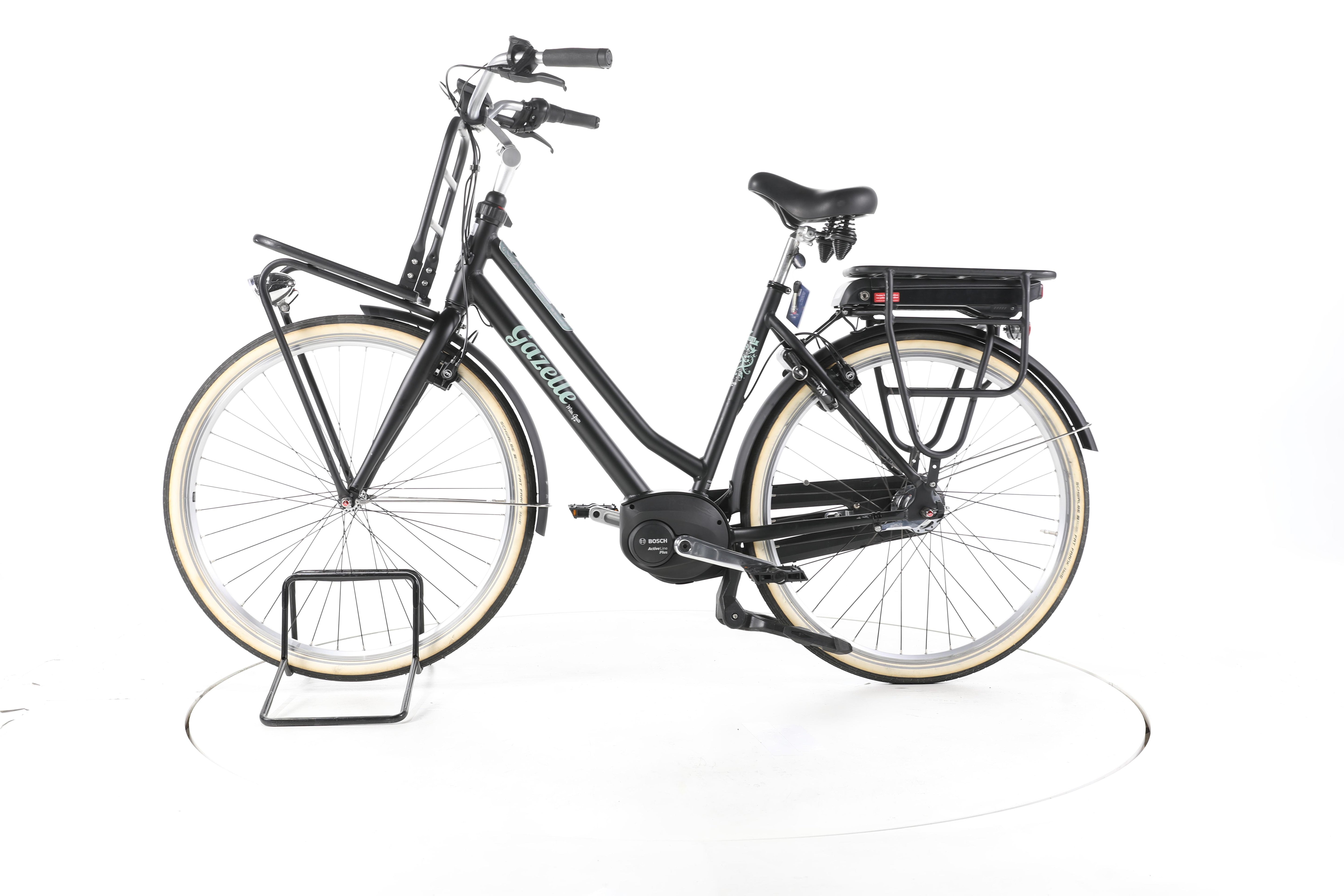 Gazelle Miss Grace C7+ HMB, schwarz-minz, 54cm City E-Bike Tiefeinsteiger - Image 7