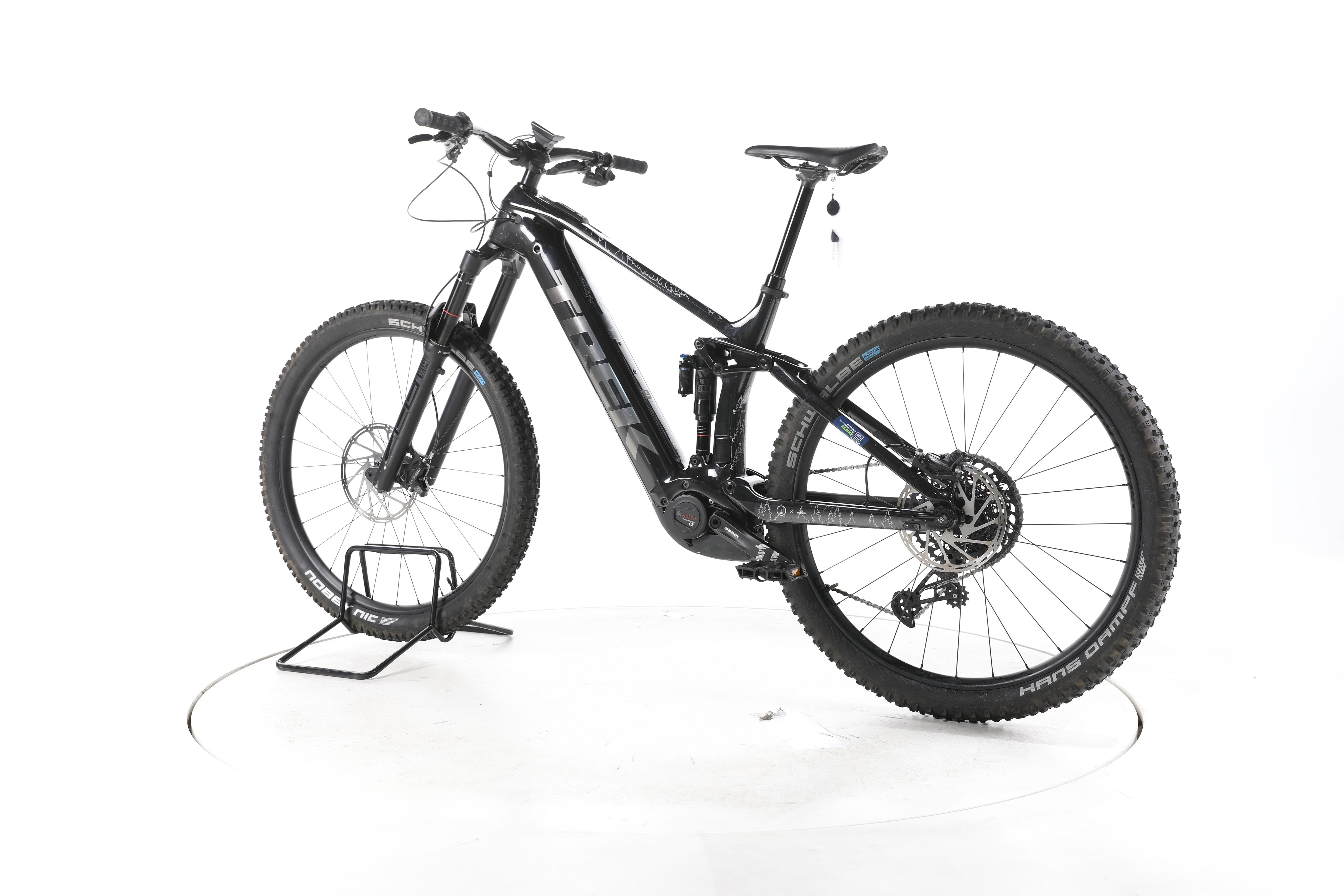 Trek Rail 9.8 XT Gen 4 E-Bike Fully Carbon 2024 - Image 8
