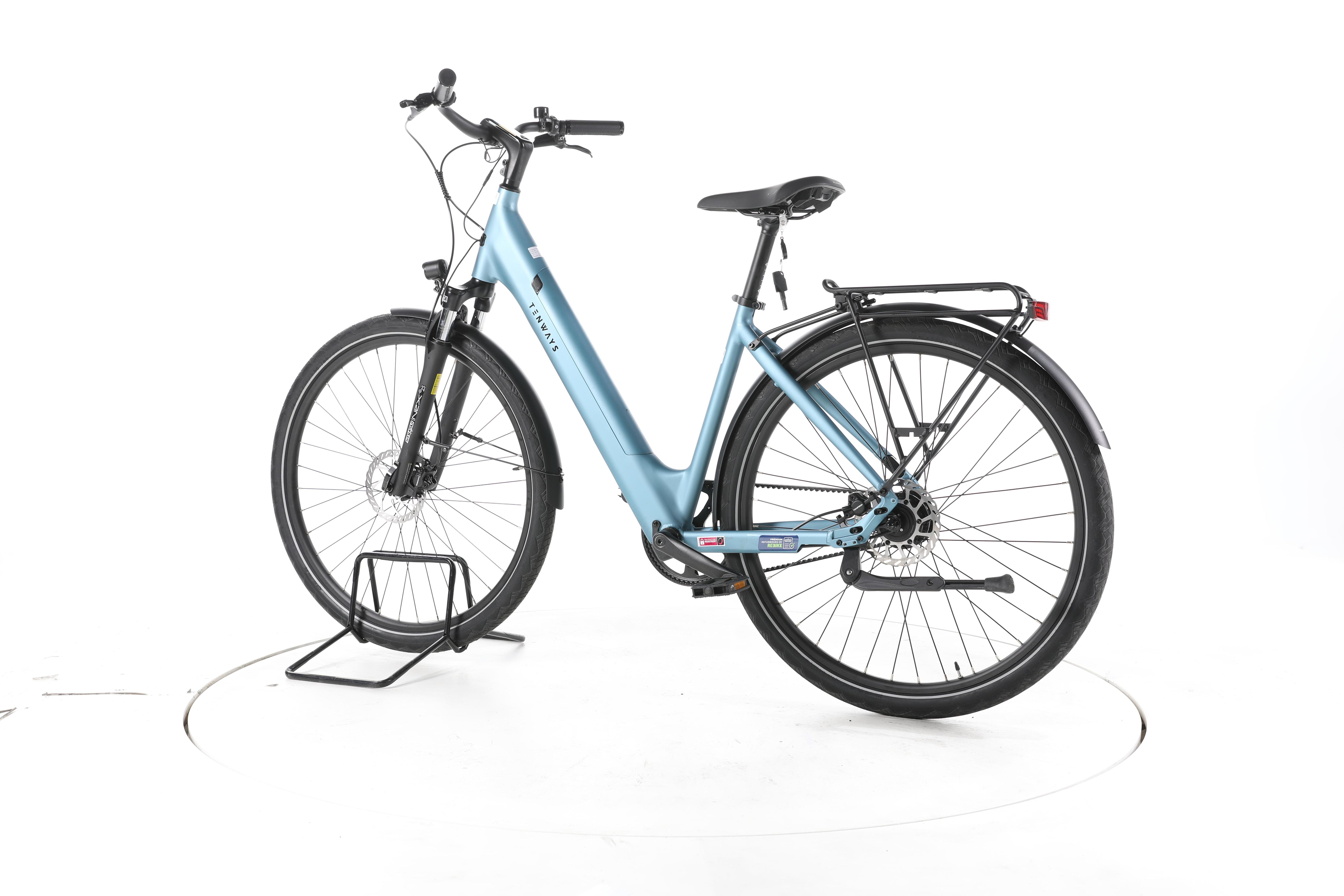 TENWAYS CGO 800 S 48D BL City E-Bike Tiefeinsteiger - Image 8