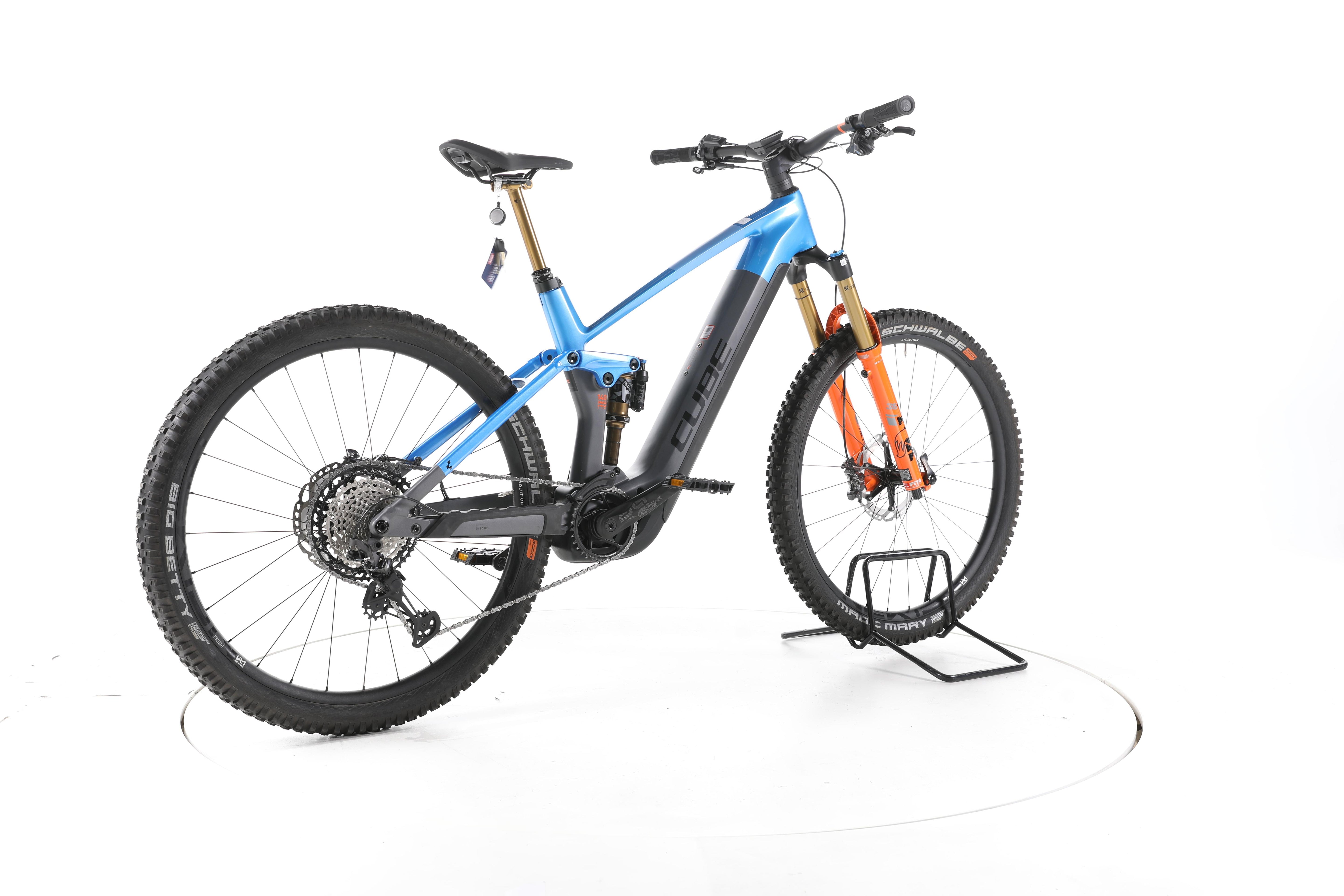 Cube Stereo Hybrid 140 HPC Actionteam Fully E-Bike Carbon - Image 12