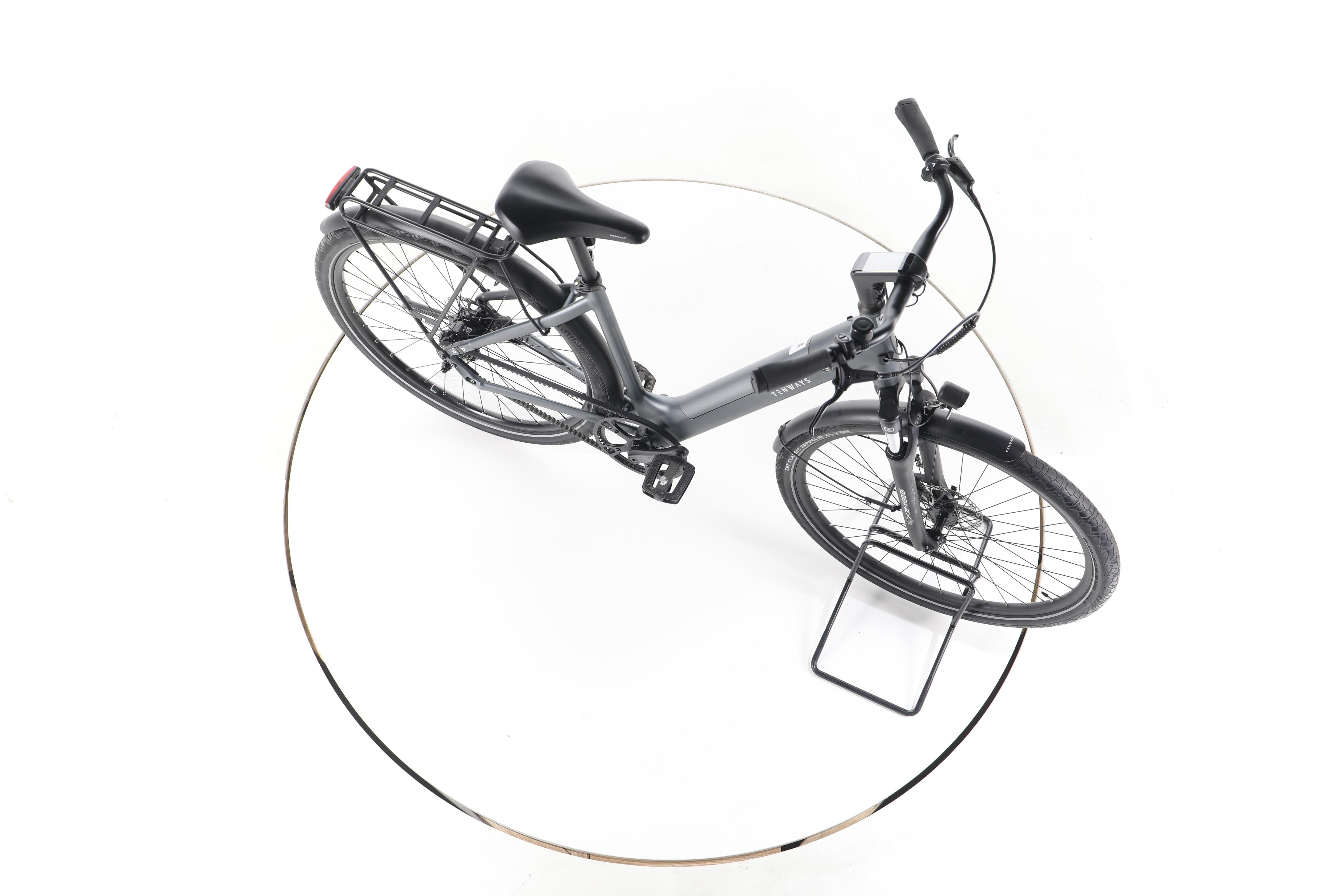 TENWAYS CGO800S City E-Bike Tiefeinsteiger - Image 14