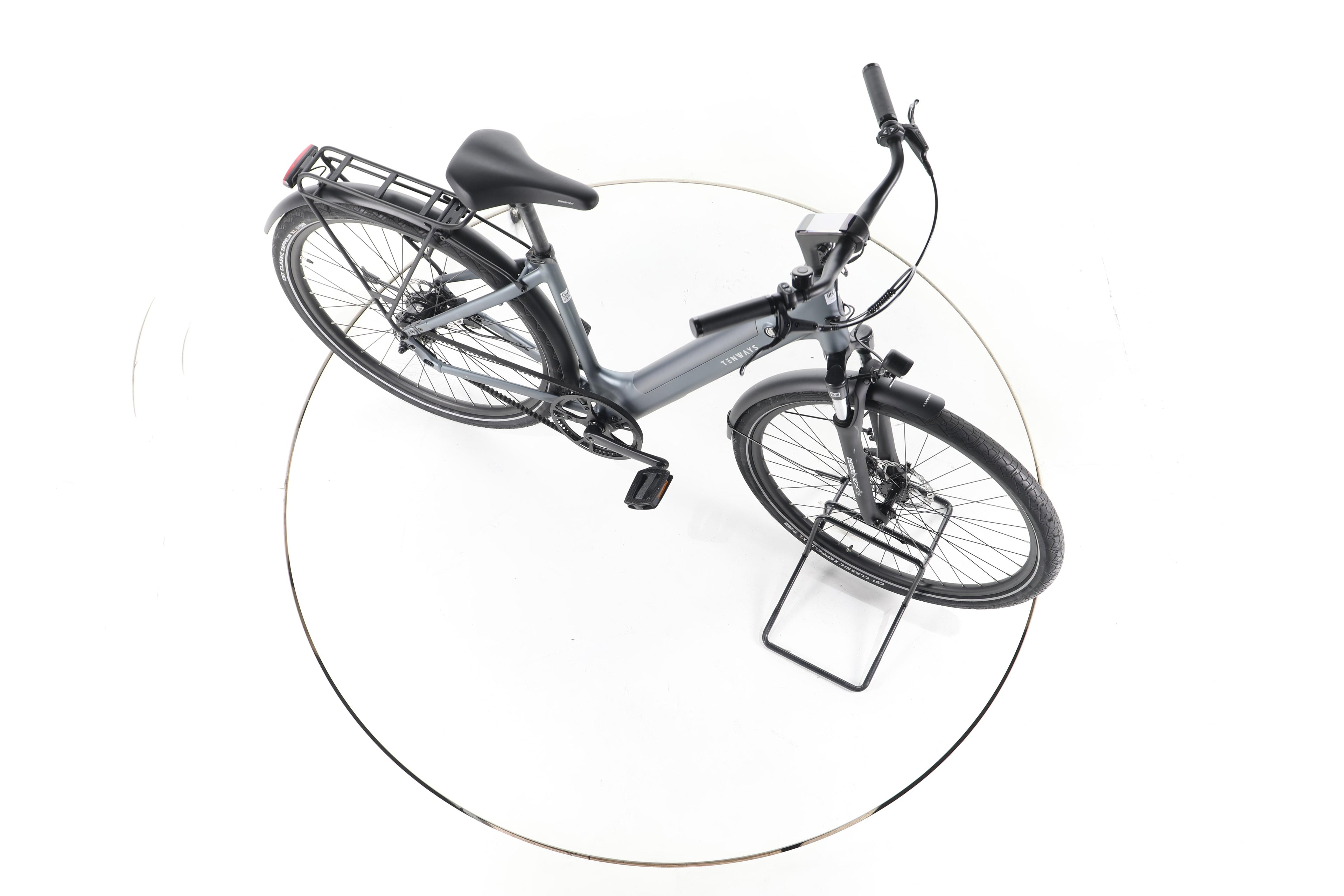 TENWAYS CGO 800 s City E-Bike Tiefeinsteiger - Image 14