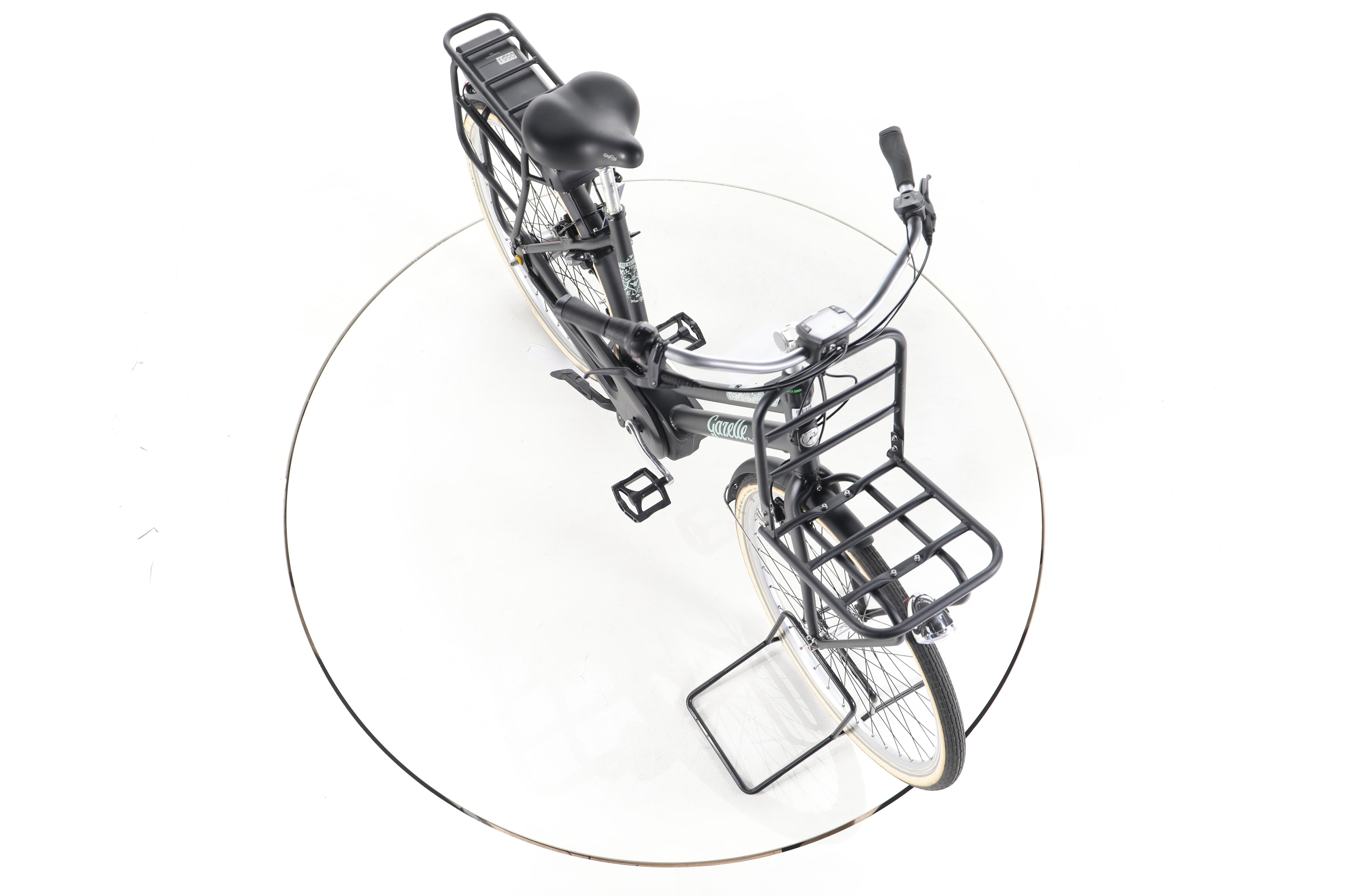 Gazelle Miss Grace C7+ HMB, schwarz-minz, 54cm City E-Bike Tiefeinsteiger - Image 15